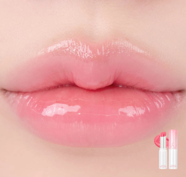 Rom&nd Glasting Melting Balm 02 Lovey Pink — Танучий бальзам для губ в ніжно-рожевому відтінку