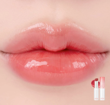 Rom&nd Glasting Melting Balm 04 Hippie Berry — Танучий бальзам для губ в полуничному відтінку