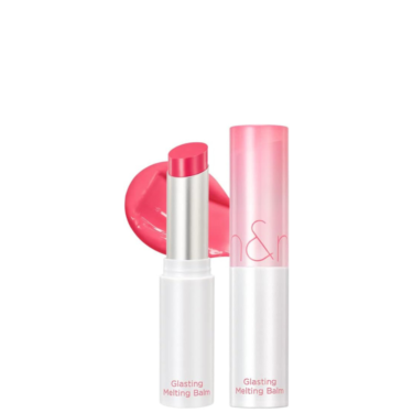 Rom&nd Glasting Melting Balm 09 Peonies — Танучий бальзам для губ в рожево-піоновому відтінку