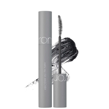 Rom&nd Han All Fix Mascara L01 Long Black — Водостойкая удлиняющая тушь глубокого черного цвета