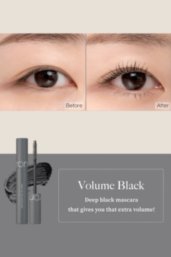 Rom&nd Han All Fix Mascara L01 Long Black — Водостойкая удлиняющая тушь глубокого черного цвета