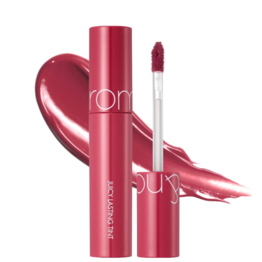 Rom&nd Juicy Lasting Tint 06 FigFig — Стійкий глянцевий тінт для губ в натуральному відтінку