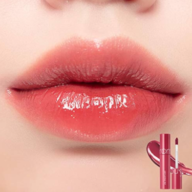 Rom&nd Juicy Lasting Tint 06 FigFig — Стійкий глянцевий тінт для губ в натуральному відтінку