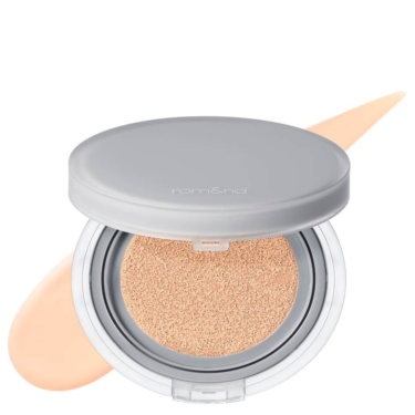 Rom&nd Nu Zero Cushion SPF24 PA++ 03 Natural 21 — Стійкий тональний кушон в нейтральному світлому відтінку з бежевим підтоном