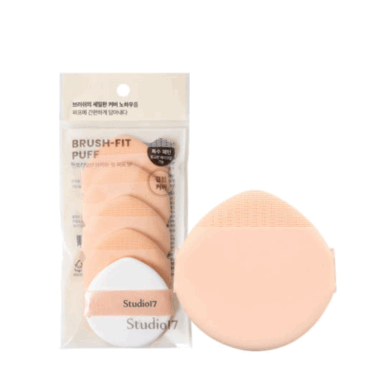 Аплікатори для кушона Studio17 Brush Fit Puff (5шт) 