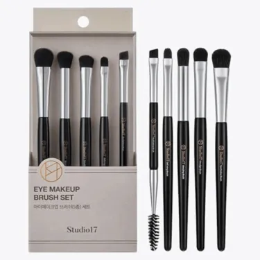 Studio17 Eye Makeup Brush Set — Набір пензлів для макіяжу очей (5 шт)