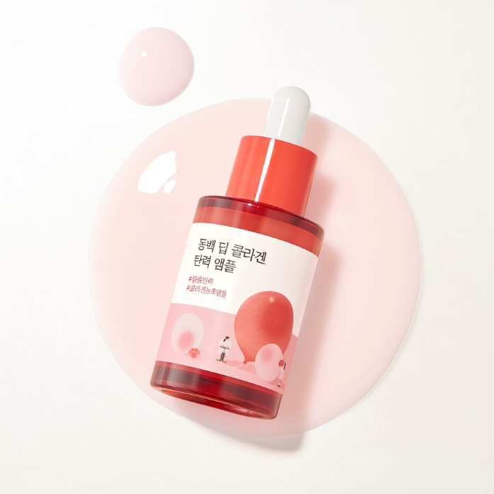 Round Lab Camellia Deep Collagen Firming Ampoule — Коллагеновая сыворотка для упругости кожи Round Lab Camellia Deep Collagen Firming Ampoule — Коллагеновая сыворотка для упругости кожи