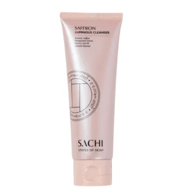 SACHI Skin Saffron Luminous Cleanser 120 мл — Гель для вмивання обличчя з шафраном