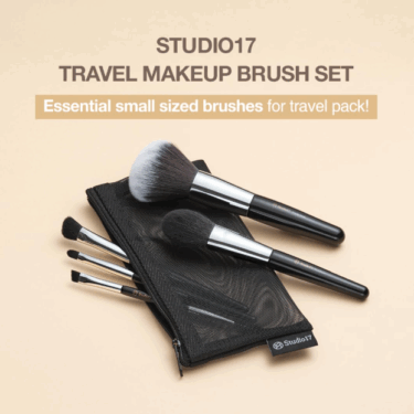 Studio17 Portable Makeup Brush Set — Набір пензлів для макіяжу студійної якості (5 шт)