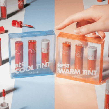 Rom&nd Best Tint Edition 01 Warm Tone Pick — Набор мини-тинтов в трендовых тонах