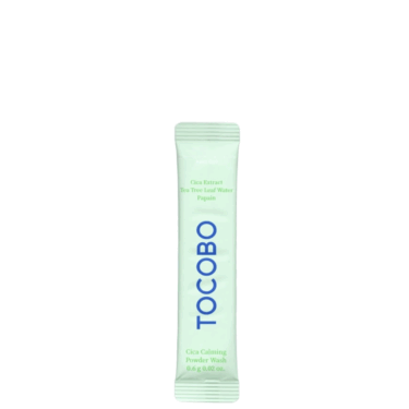 Tocobo Cica Calming Powder Wash — Заспокійлива ензимна пудра з екстрактом центелли (саше)