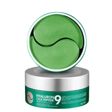 Medi-Peel Hyaluron Cica Peptide 9 Ampoule Eye Patch — Заспокійливі гідрогелеві патчі з пептидами