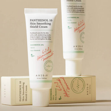 AXIS-Y Panthenol 10 Skin Smoothing Shield Cream — Успокаивающий крем для лица с пантенолом
