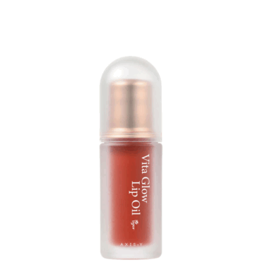 AXIS-Y Vita Glow Lip Oil – Cozy Fig — Вітаміння олія для губ із екстрактом інжиру в теплому рожевому відтінку