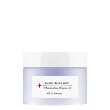 CUSKIN Dr. Solution Guaiazulene Cream — Заспокійливий крем для чутливої шкіри