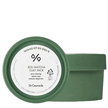 Dr.Ceuracle Jeju Matcha Clay Pack — Очищуюча глиняна маска з матчею