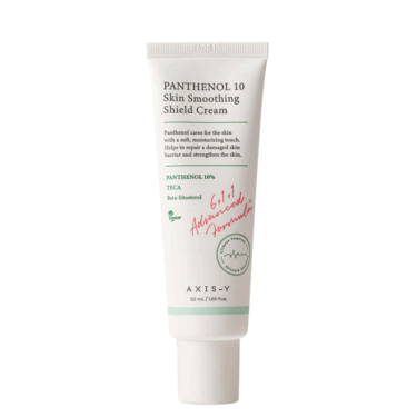 AXIS-Y Panthenol 10 Skin Smoothing Shield Cream — Успокаивающий крем для лица с пантенолом