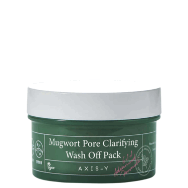 AXIS-Y Mugwort Pore Clarifying Wash Off Pack — Глибокоочищаюча глиняна маска для обличчя