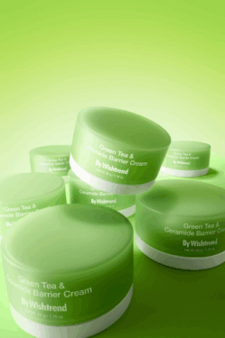 By Wishtrend Green Tea & Ceramide Barrier Cream — Восстанавливающий крем с PDRN и церамидами