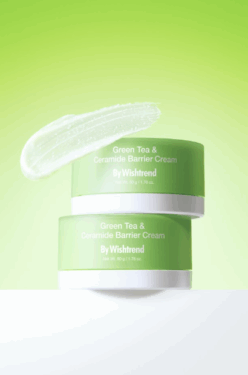 By Wishtrend Green Tea & Ceramide Barrier Cream — Восстанавливающий крем с PDRN и церамидами