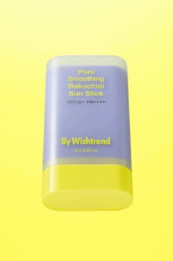 By Wishtrend Pore Smoothing Bakuchiol Sun Stick — Полуматовый солнцезащитный стик