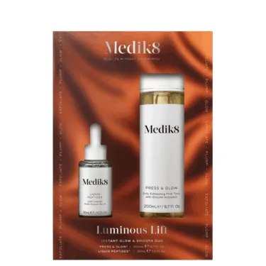 Medik8 Luminous Lift Kit — Набор для мгновенного сияния и разглаживания кожи