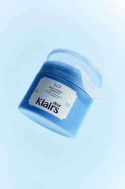 Dear Klairs EGF Blue Calming Toner Pad — Успокаивающие пады с азуленом