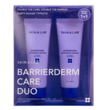SKIN&LAB Barrierderm Care Duo Set 50+50 ml — Набор из 2 барьерных кремов с керамидами