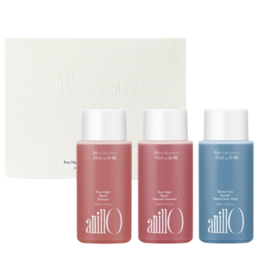 ANILLO Rosy Night & Shower Time Travel Kit — Набор для волос и тела