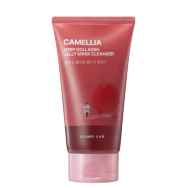 Round Lab Camellia Deep Collagen Jelly Mask Cleanser — Очищаючий гель-маска з колагеном